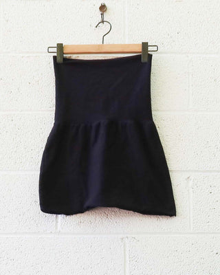 SALE - Pencil Mini Skirt / S / Midnight / Stretch Cotton (12)