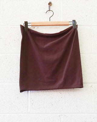SALE - Tube Top / 3XL / Cacao / Stretch Cotton (77)
