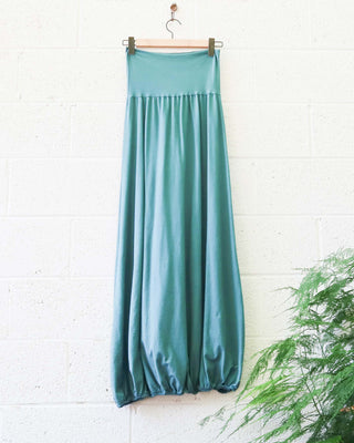 SALE - Bubble Long Skirt / S / Raincloud / Organic Cotton (106)