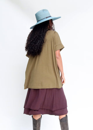 Chunky Cowl Magnolia Tunic Kaftan