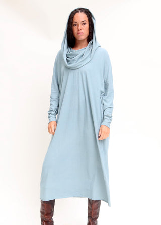 Super Cowl Poppy Long Kaftan