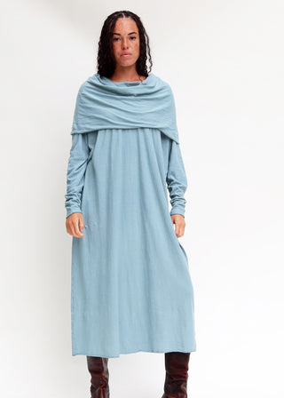 Super Cowl Poppy Long Kaftan