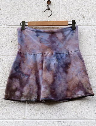 OOAK - Simplicity Mini Skirt / 2XL / French Terry / Ice Dye (52)