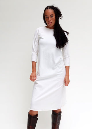 Crew RAGLAN Sleeve Ojai Below Knee Dress