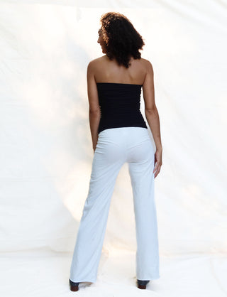 Drawstring Waist Simplicity Pant