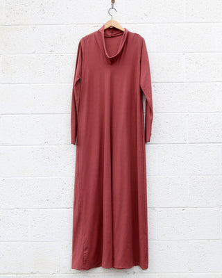 Sale -  Hampi Ojai Long Dress / Stretch Cotton / S / Chocolate (319)