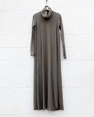 Sale - Pilgrim Ojai Long Dress / Stretch Cotton / S / Olive (322)