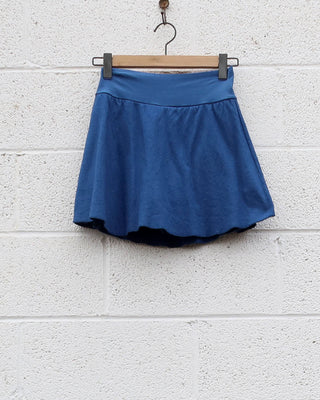 Sale - Mini Skirted Shorts / Med Hemp / S / Bluebird (325)