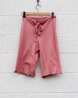 Sale - Drawstring Waist Simplicity Bermuda Shorts / NC Cotton / S / Blush (338)