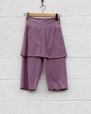 Sale - Mini Virya Gauchos / Stretch Cotton / S / Shiitake (341)