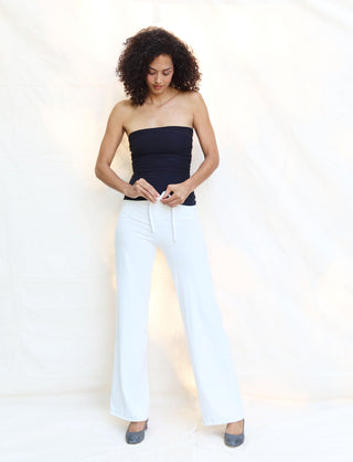 Drawstring Waist Simplicity Pant