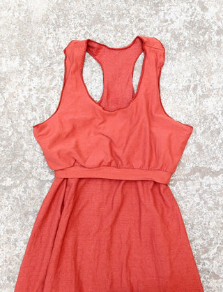 Racerback Built In Bra Tank Ojai Short Dress Gaia Conceptions Racerback Built In Bra Tank Ojai Short Dress Gaia Conceptions
