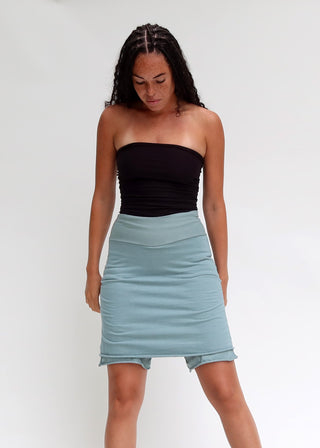 Short Skirted Simplicity Bermuda Shorts