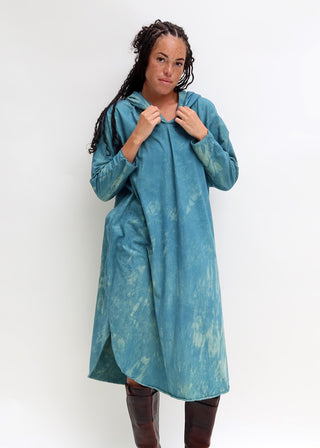 Beach Bum Poppy Bloom Below Knee Kaftan