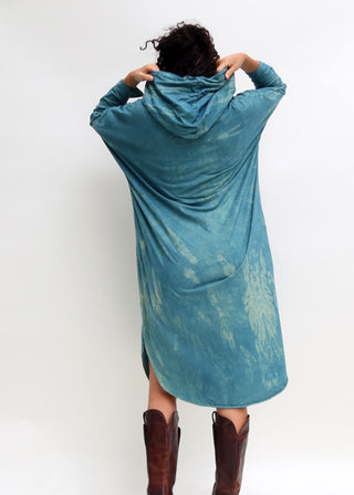 Beach Bum Poppy Bloom Below Knee Kaftan