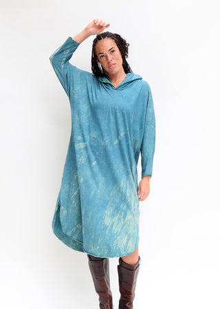 Beach Bum Poppy Bloom Below Knee Kaftan