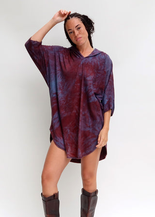 Beach Bum Poppy Bloom Short Kaftan