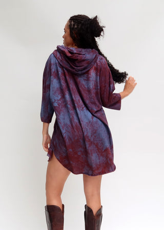 Beach Bum Poppy Bloom Short Kaftan