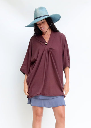 Lhasa Poppy Tunic Kaftan