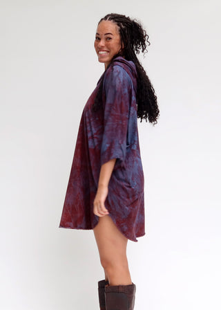 Beach Bum Poppy Bloom Short Kaftan