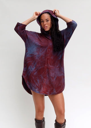 Beach Bum Poppy Bloom Short Kaftan