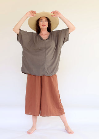Sita Poppy Shirt Kaftan