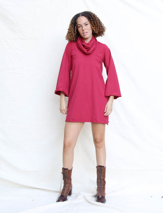 Bell Sleeve Chunky Cowl Ojai Tunic