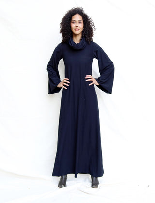 Bell Sleeve Chunky Cowl Ojai Long Dress