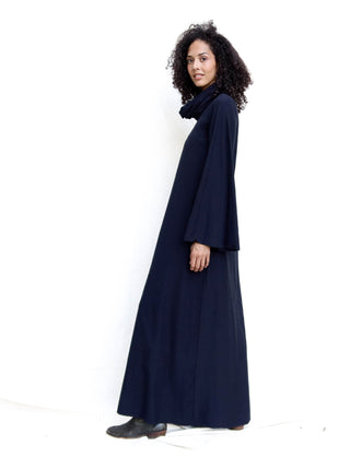 Bell Sleeve Chunky Cowl Ojai Long Dress