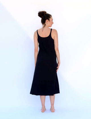 Sadhana Simplicity Below Knee Dress L / Midnight Sadhana Simplicity Below Knee Dress L / Midnight