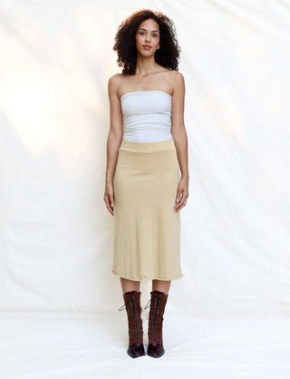 Weekend Simplicity Below Knee Skirt