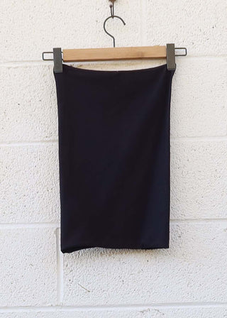 SALE - Tube Top / 2XS / Midnight / Stretch Organic Cotton (6)