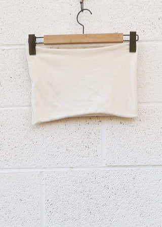 YOU PICK COLOR - Boob Tube / Large / Natural / Stretch Organic Cotton (83)