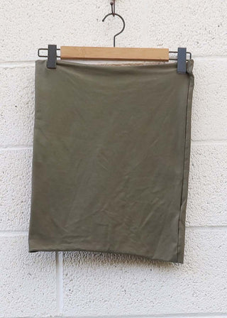 SALE - Tube Top / Large / Olive / Stretch Organic Cotton (92)