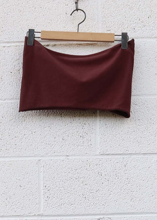 SALE - Boob Tube / 3XL / Cacao / Stretch Organic Cotton (108)