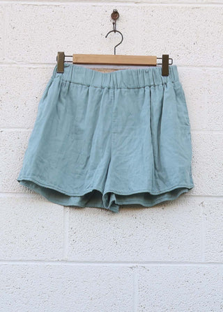 SALE - Mimosa Shorts / XL / Lagoon / Double Gauze (269)