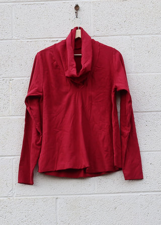 SALE - Pilgrim Ojai Shirt / L/ Red / Stretch Fleece (392)