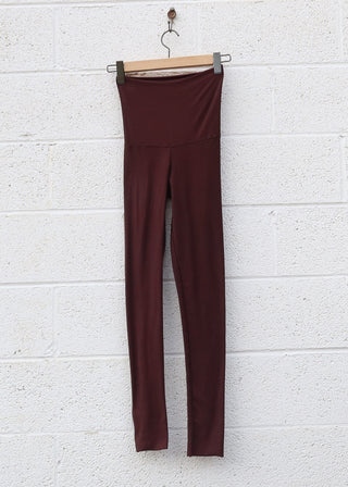 SALE - Leggings / 2XS / Cacao / Stretch Cotton (426)