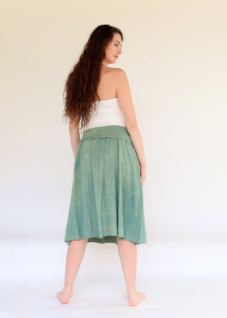 Anoki Below Knee Skirt - knit fabric