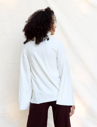 Bell Sleeve Chunky Cowl Ojai Shirt