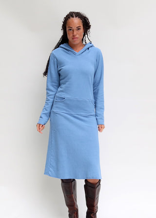 Beach Bum Hoodie Darjeeling Simplicity Below Knee Dress