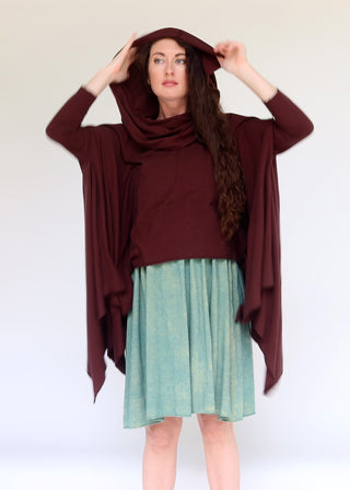 Super Cowl Shirt Chrysalis Cape