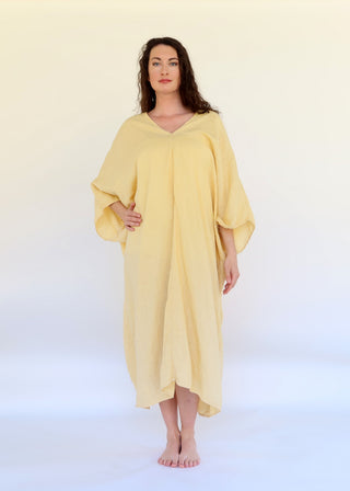 Flip V Migration Below Knee Kaftan