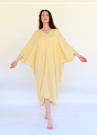 Flip V Migration Below Knee Kaftan