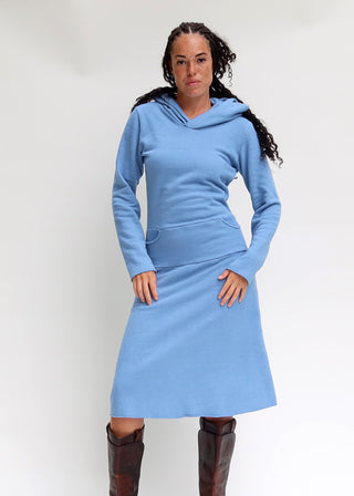 Beach Bum Hoodie Darjeeling Simplicity Below Knee Dress