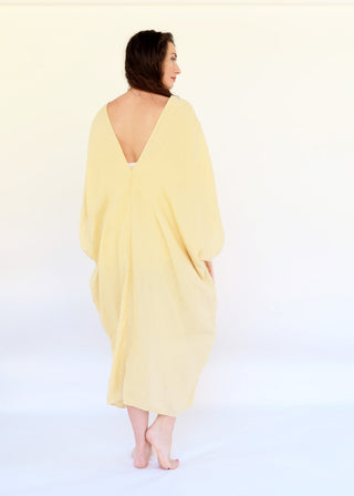 Flip V Migration Below Knee Kaftan
