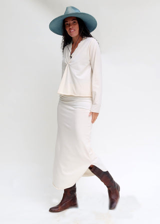 Bloom Pencil Long Skirt