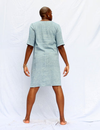 Handwoven - Sita Shift Short Dress