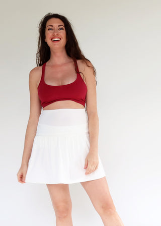 Anoki Mini Skirt - knit fabric