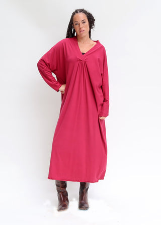Lhasa Poppy Long Kaftan